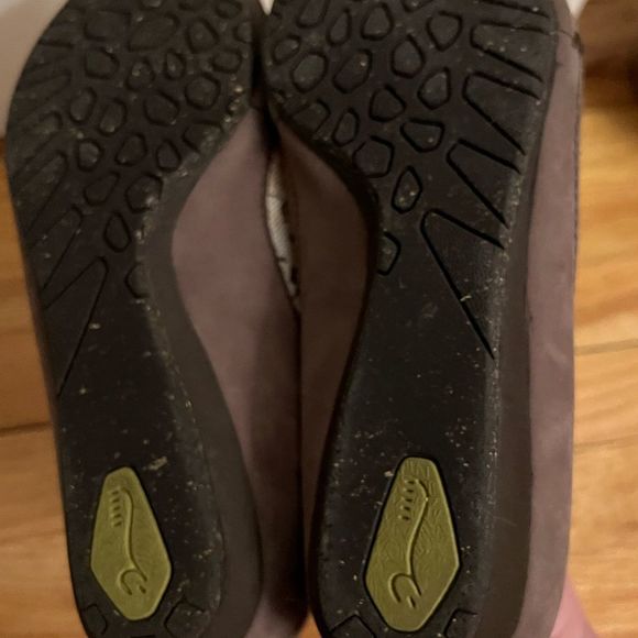 Anthropologie Terra Plana Sustainability Made Suede Shoes with Open Tie Size 8.5 - Picture 7 of 8